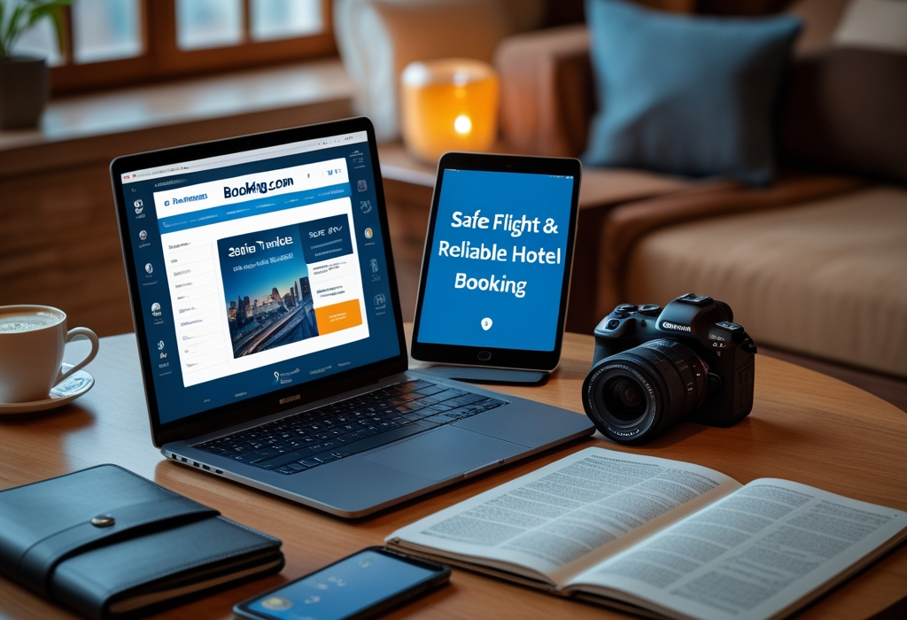 Safe Flight & Reliable Hotel Booking Tips Online